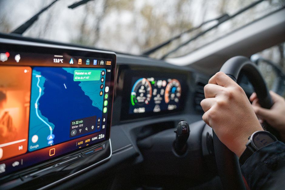 Étapes d’un itinéraire personnalisé affichées sur le GPS