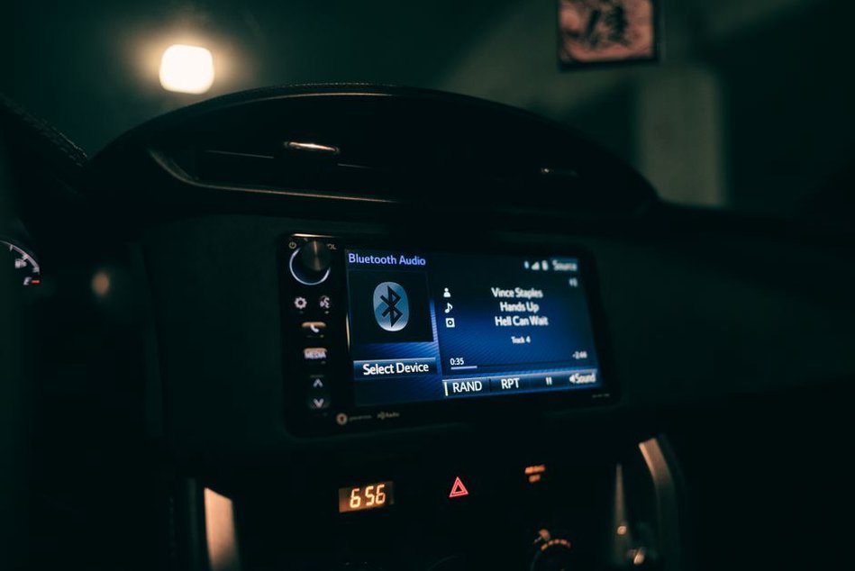 Appairage Bluetooth réalisé véhicule à l’arrêt