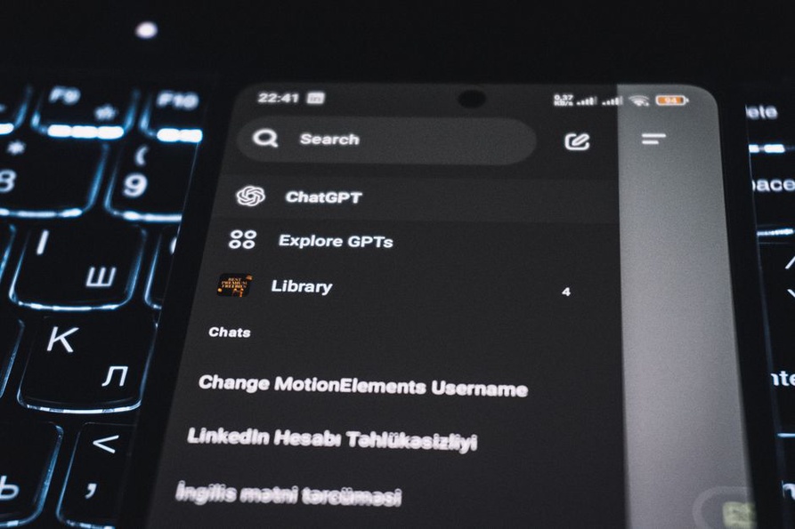 Réglages d’apparence accessibles dans le menu du navigateur