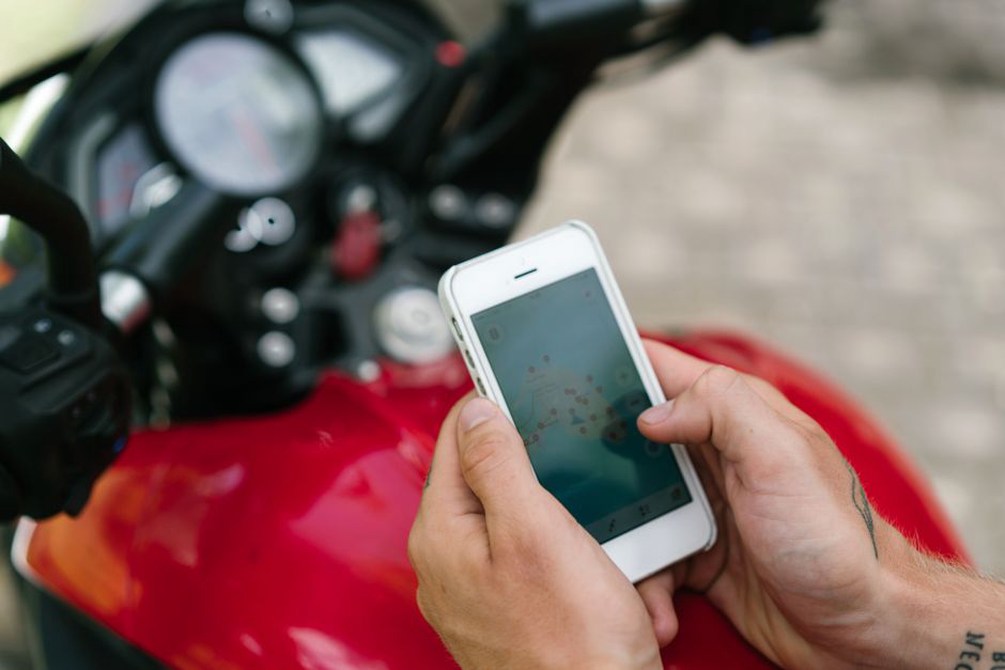 Un parcours reçu et contrôlé sur le GPS