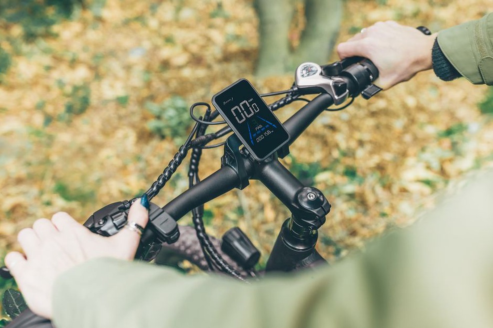 Une trace lisible sur le GPS fixé au guidon
