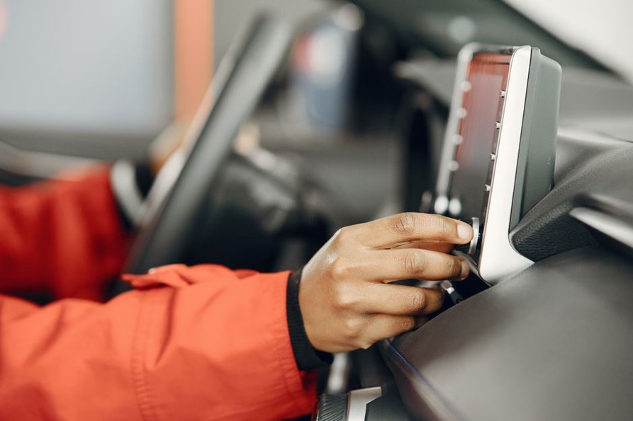 Réglage des grandes touches sur un GPS portable